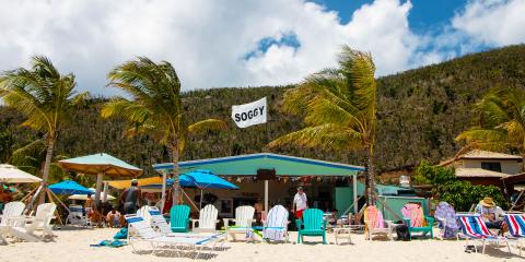 Soggy Dollar Bar in the BVI