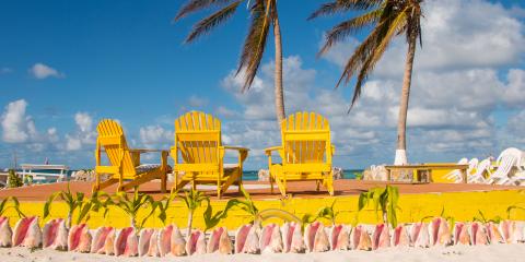 Cow Wreck beach chairs BVI