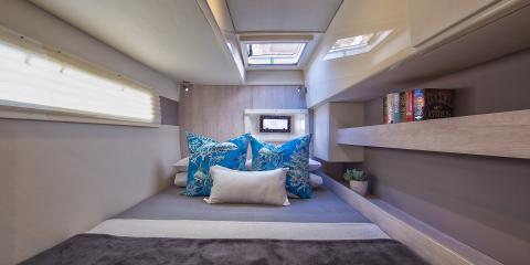 Moorings 4000 cabin interior