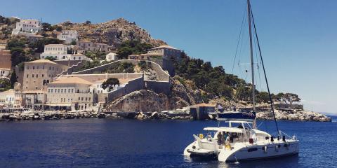 Athens Zea sailing