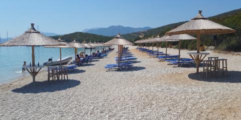 Corfu beach