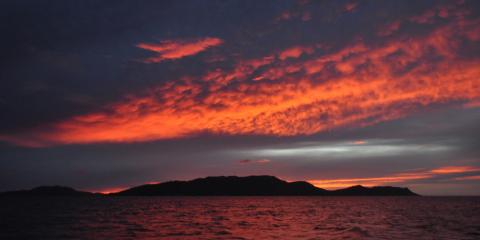 Seychelles sunset