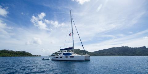Sail catamaran Tahiti