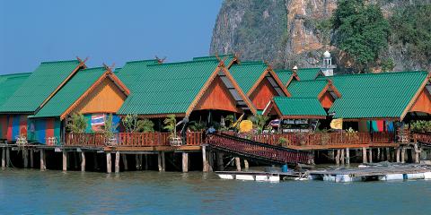 Beach huts