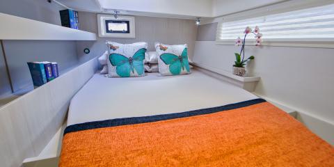 Moorings 4800 cabin interior