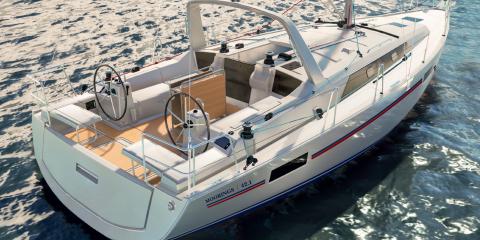 Moorings 42.1 helm