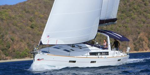 Moorings 45.4 underway