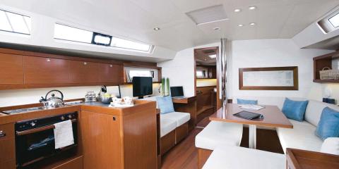Moorings 45 interior