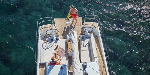 Sun Odyssey 440 Deck
