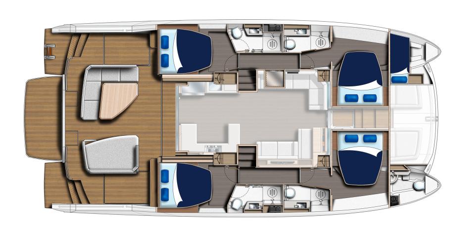 moorings 534pc catamaran floor plan Moorings 534pc catamaran floor plan