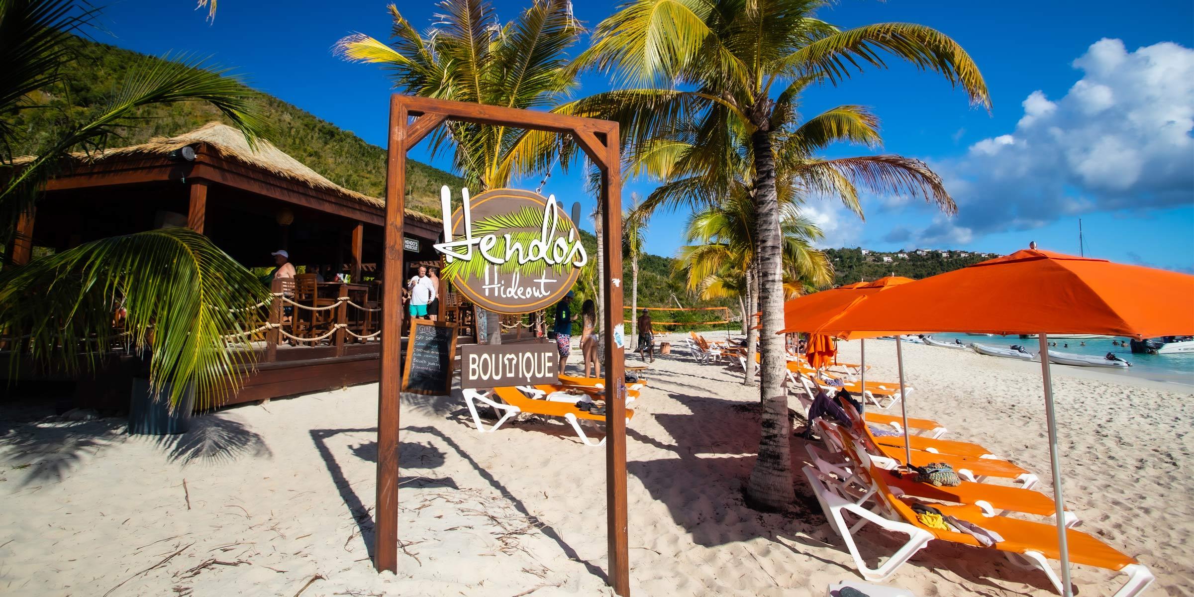 BVI White Bay Hendos Hideout