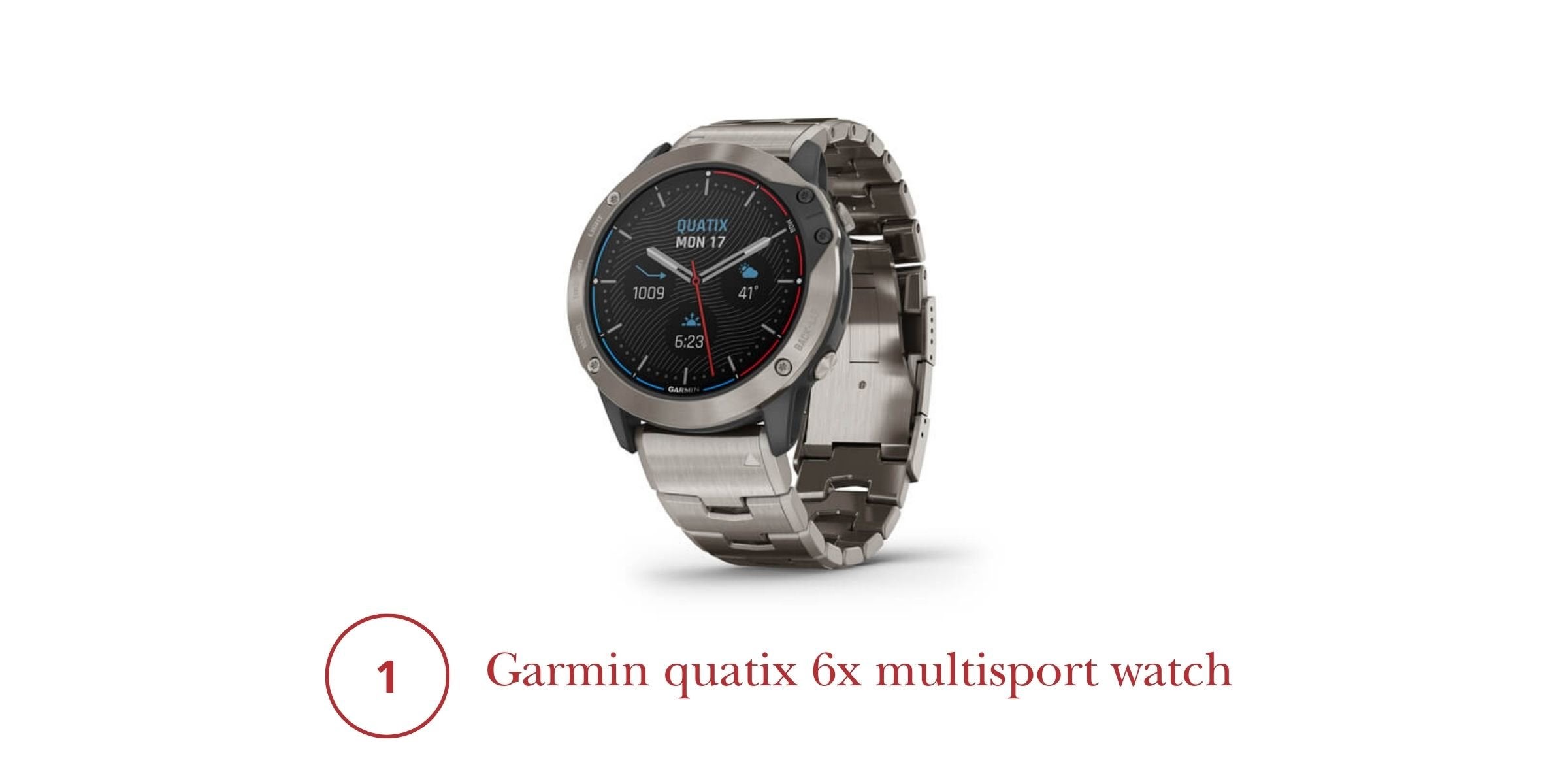Garmin quatix watch