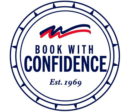 Book with Confidence Logo Book with Confidence